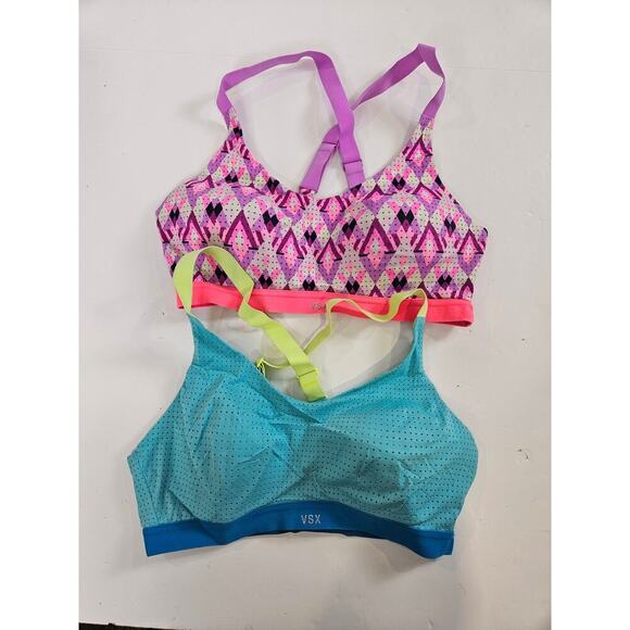 Victoria's Secret Sports Bra Medium Support Lightweight Wireless Breathable 34C - Picture 1 of 5
